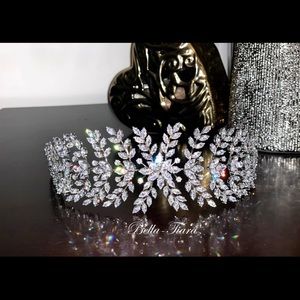 Crystal hairvine, wedding hair vine, crystal wedding headband, wedding headpiece